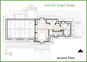 second floor plan